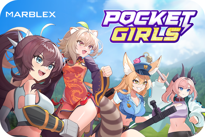 Main Banner - Pocket Girls IDLE RPG Airdrop | Join Pocket Girls Airdrop Reward Event!