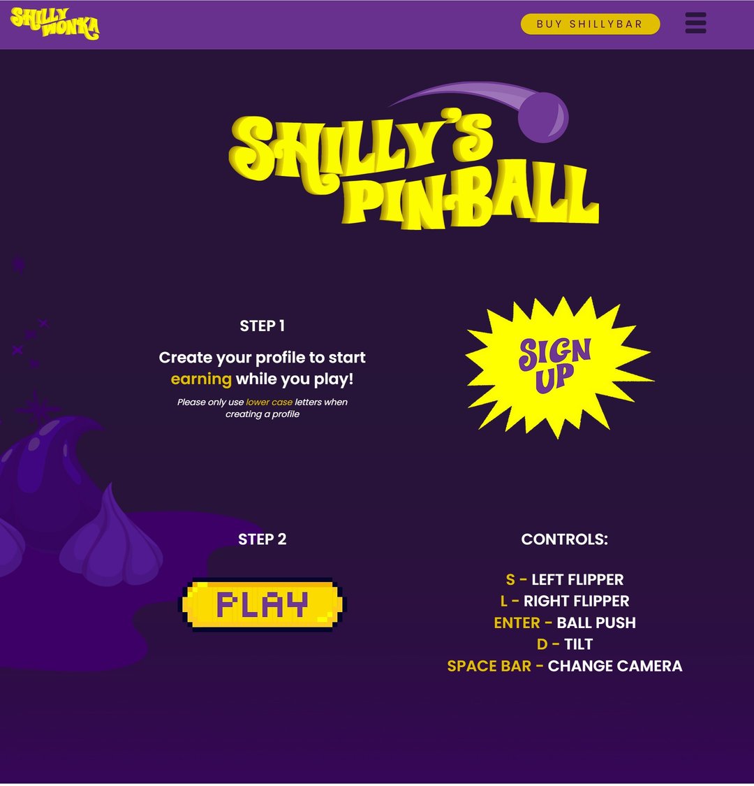 p2eAll P2E games screen shot 2 of Shillys Pinball