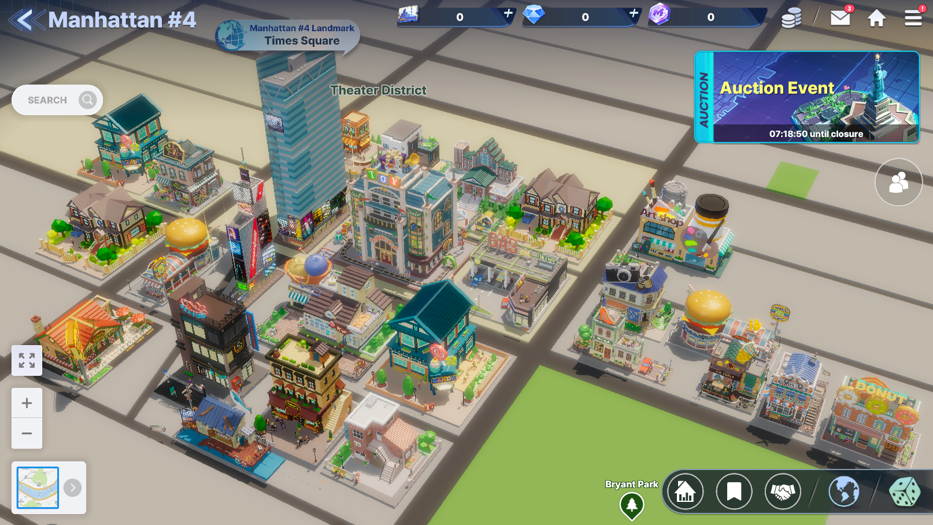 p2eAll P2E games screen shot 3 of Meta World: My City