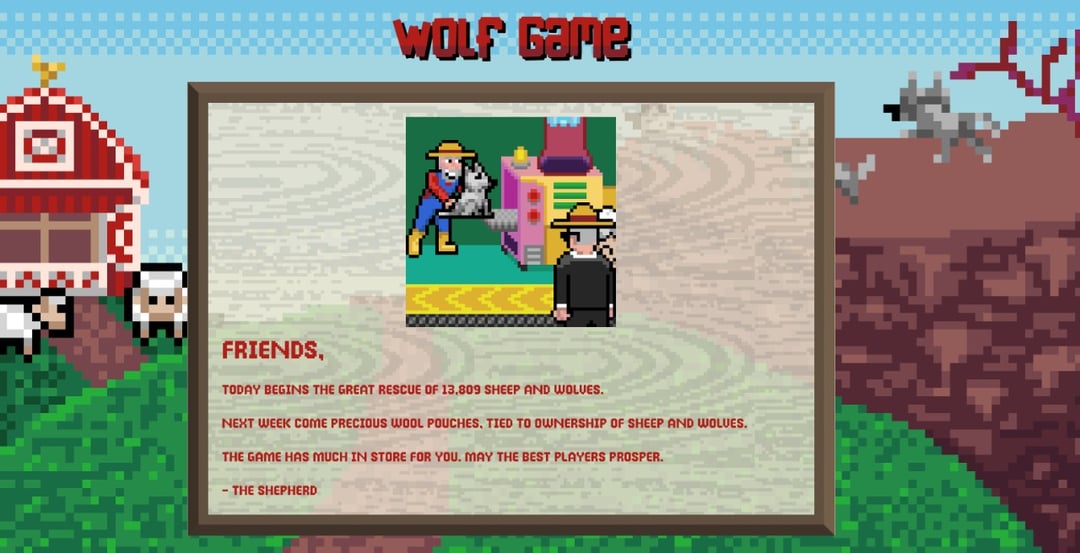 x2eAll P2E games screen shot 1 of Wolf Game