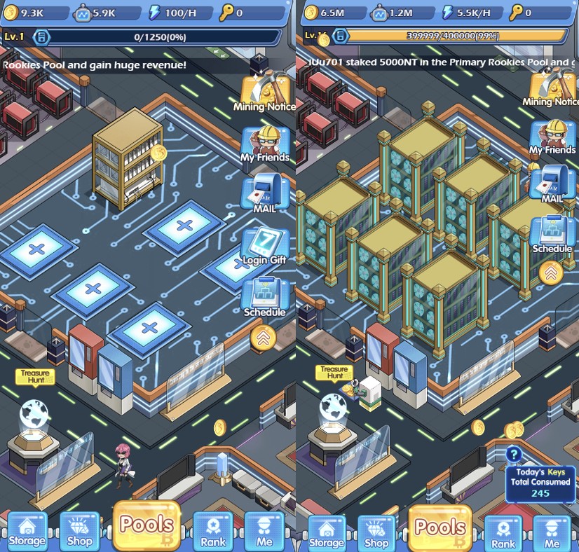 p2eAll P2E games screen shot 3 of Mining Tycoon