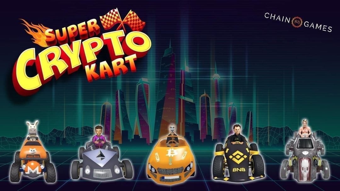 p2eAll P2E games screen shot 1 of Super Crypto Kart