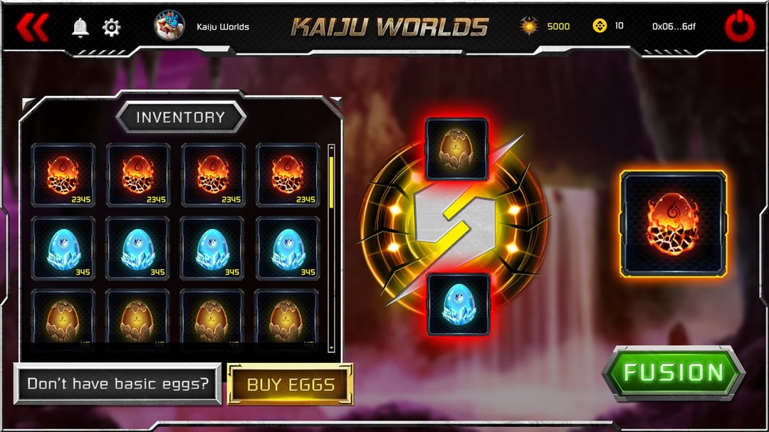 x2eAll P2E games screen shot 2 of Kaiju World