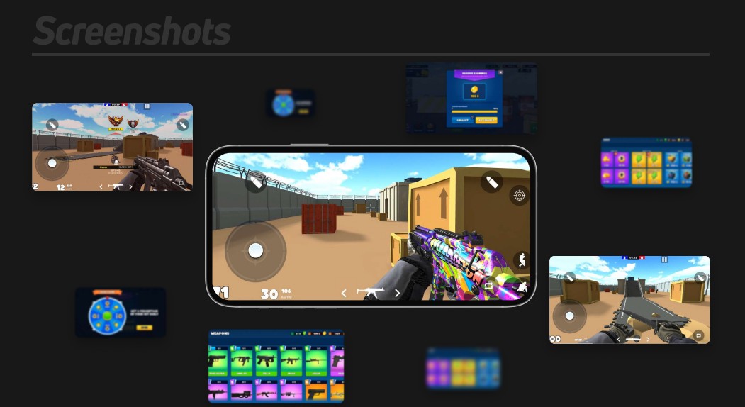 x2eAll P2E games screen shot 4 of Shootgun