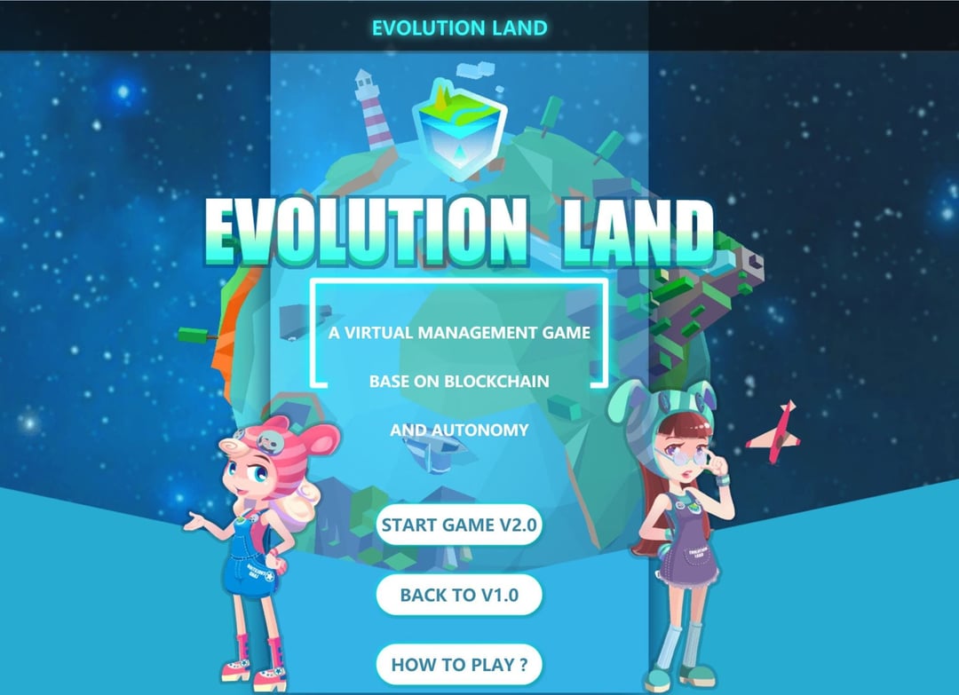 x2eAll P2E games screen shot 1 of EvolutionLand