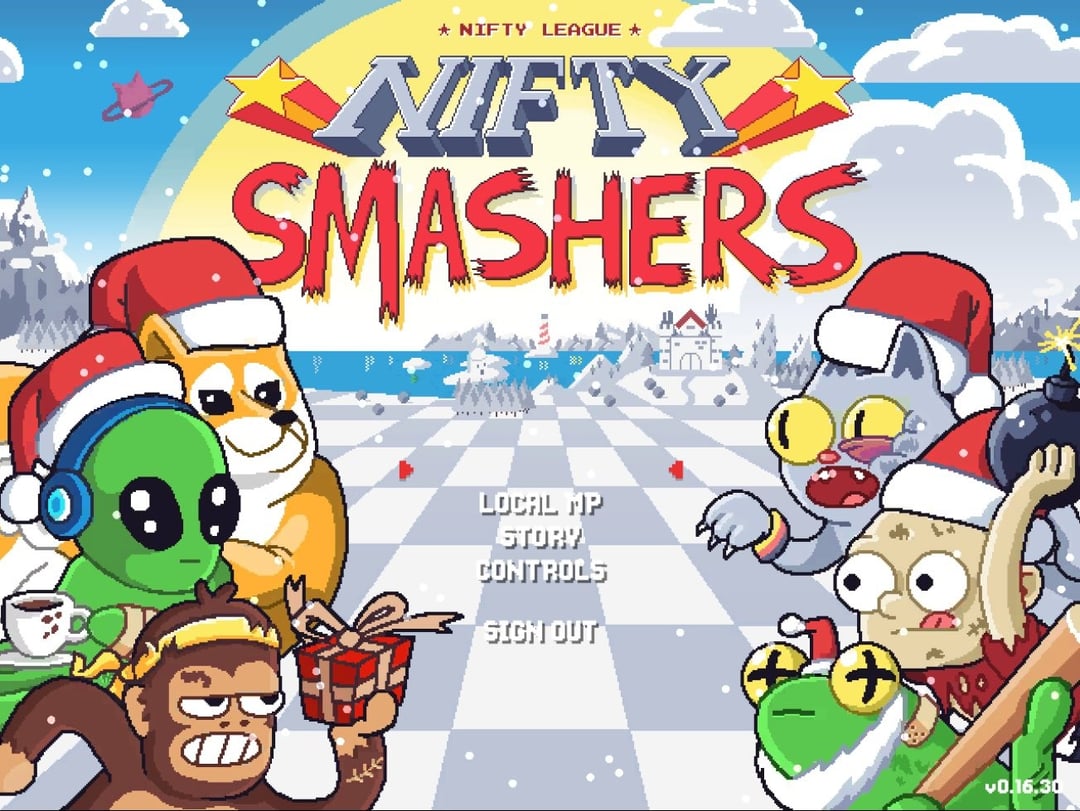 x2eAll P2E games screen shot 1 of Nifty League: Nifty Smashers