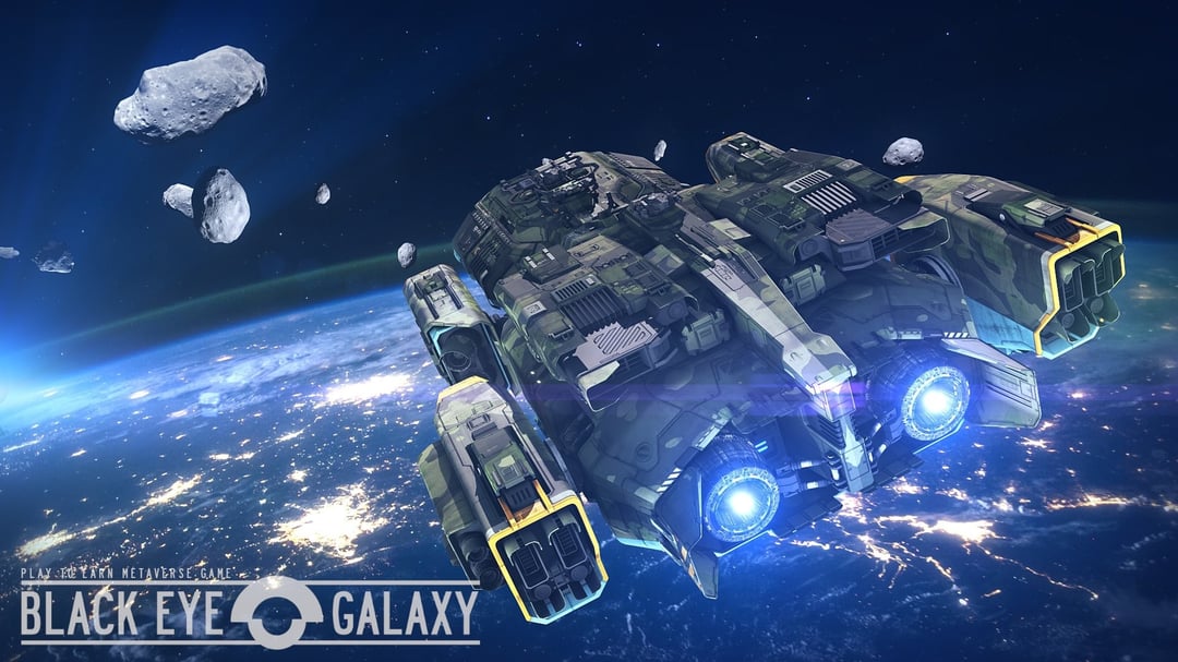 x2eAll P2E games screen shot 1 of Black Eye Galaxy