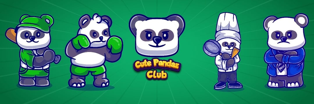 p2eAll P2E games screen shot 1 of Cute Pandaz Club