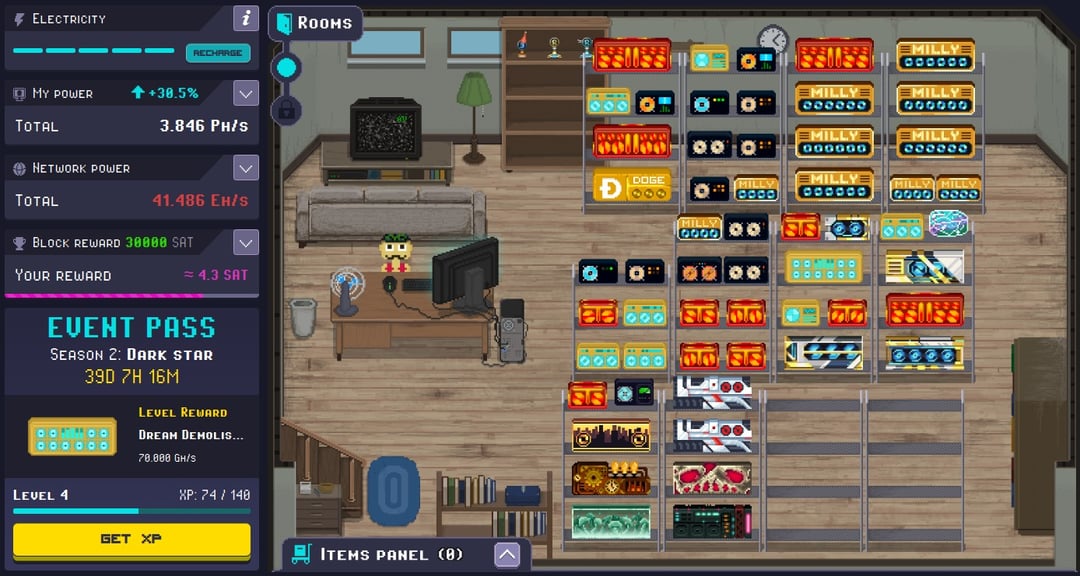 x2eAll P2E games screen shot 3 of Rollercoin